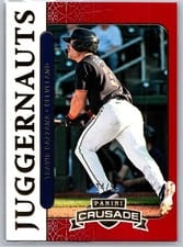 2025 Panini Crusade Juggernauts Travis Bazzana #7 card