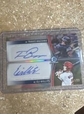 2025 Bowman Draft Prospect Dual Autographs Travis Bazzana/Eli Willits #PDA-BW card