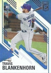 2021 Panini Chronicles Elite Travis Blankenhorn #4 card