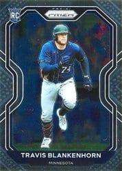 2021 Panini Prizm Base Set Travis Blankenhorn #122 card