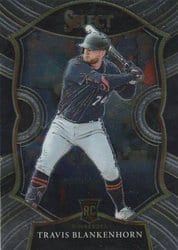 2021 Panini Select Base Set Travis Blankenhorn #75 card