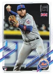 2021 Topps UK Edition Base Set Travis Blankenhorn #62 card
