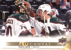 2022-23 Upper Deck UD Canvas Travis Boyd #C276 card