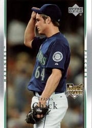 2007 Upper Deck Base Set Travis Chick #42 card