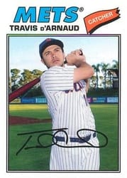 2018 Topps Archives Base Set Travis d'Arnaud #158 card