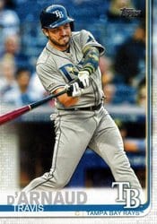 2019 Topps Update Base Set Travis d'Arnaud #US184 card