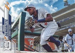 2020 Topps Base Set Travis Demeritte #57 card