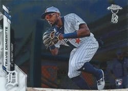 2020 Topps Chrome Ben Baller Edition Base Set Travis Demeritte #26 card