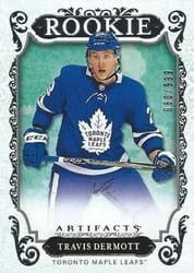 2018-19 Upper Deck Artifacts Base Set Travis Dermott #173 card
