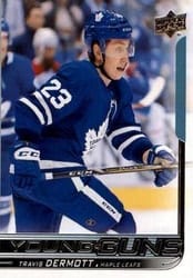 2018-19 Upper Deck Base Set Travis Dermott #228 card