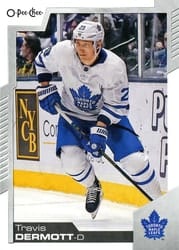 2020-21 O-Pee-Chee Base Set Travis Dermott #234 card