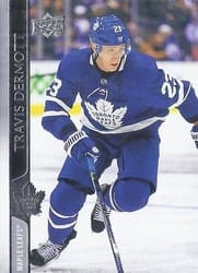 2020-21 Upper Deck Base Set Travis Dermott #417 card