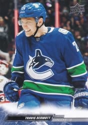 2022-23 Upper Deck Base Set Travis Dermott #640 card