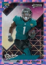 2021 Donruss The Rookies Travis Etienne Jr. #TR-TET card