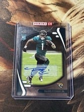 2021 Panini Absolute Signature Rookies Travis Etienne Jr. #112 card