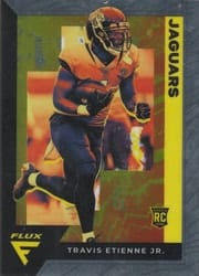 2021 Panini Chronicles Flux Rookies Travis Etienne Jr. #FX-8 card