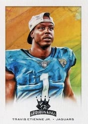 2021 Panini Chronicles Gridiron Kings Travis Etienne Jr. #GK-13 card