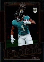 2021 Panini Chronicles Legacy Update Rookies Travis Etienne Jr. #201 card