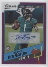 2021 Panini Classics Premium Edition Significant Signatures Travis Etienne Jr #164 card