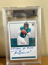 2021 Panini Encased Rookie Endorsements Travis Etienne Jr #RE-TE card