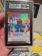 2021 Panini Illusions Mystique Autographs Travis Etienne Jr #MY-14 card