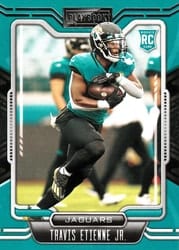 2021 Panini Playbook Base Set Travis Etienne Jr #112 card