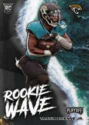 2021 Panini Playoff Rookie Wave Travis Etienne Jr #RW-TET card