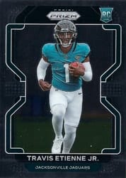 2021 Panini Prizm Base Set Travis Etienne Jr. #344 card