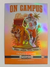 2021 Panini Prizm Draft Picks On Campus Travis Etienne Jr #OC-TE card