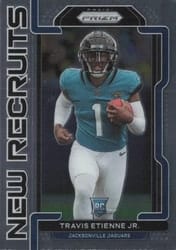 2021 Panini Prizm New Recruits Travis Etienne Jr. #9 card