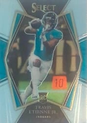 2021 Panini Select Base Set Travis Etienne Jr #154 card