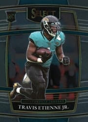 2021 Panini Select Base Set Travis Etienne Jr #54 card