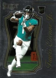 2021 Panini Select Select Certified Rookies Travis Etienne Jr #SCR-8 card