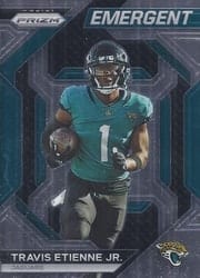 2023 Panini Prizm Emergent Travis Etienne Jr. #16 card