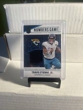 2024 Donruss Elite Numbers Game Jerseys Travis Etienne Jr. #NG-TET card