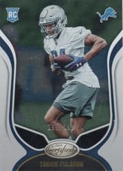 2019 Panini Certified Base Set Travis Fulgham #198 card