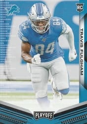 2019 Panini Playoff Base Set Travis Fulgham #292 card