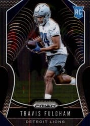 2019 Panini Prizm Base Set Travis Fulgham #359 card