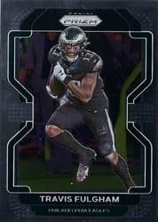 2021 Panini Prizm Base Set Travis Fulgham #218 card