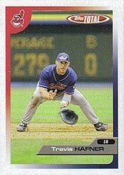 2005 Topps Total Base Set Travis Hafner #165 card