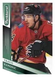 2019-20 Parkhurst Base Set Travis Hamonic #84 card