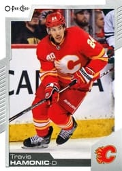 2020-21 O-Pee-Chee Base Set Travis Hamonic #305 card
