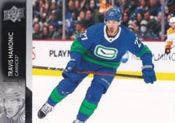 2021-22 Upper Deck Base Set Travis Hamonic #424 card