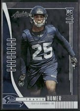 2019 Panini Absolute Travis Homer #187 card