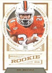 2019 Panini Legacy Base Set Travis Homer #144 card