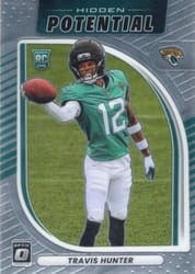 2025 Donruss Optic Hidden Potential Travis Hunter #3 card