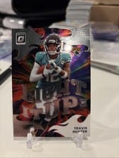 2025 Donruss Optic Light it Up Travis Hunter #4 card