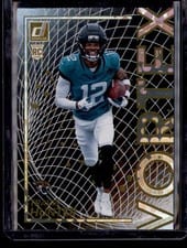2025 Donruss Vortex Travis Hunter #3 card