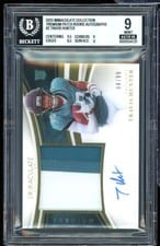 2025 Panini Immaculate Immaculate Numbers Rookie Patch Autographs Travis Hunter #2 card