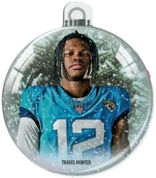 2025 Panini Mosaic Player Ornaments Travis Hunter #NNO card
